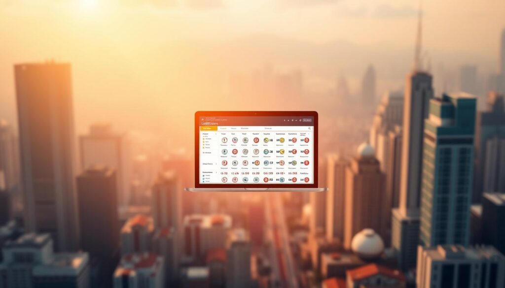 A modern, well-designed online lottery platform, "nhà cái uy tín lodeonline", prominently displayed in the center of the frame. The platform's interface is sleek and intuitive, showcasing a variety of lottery options against a softly blurred background of a bustling city skyline. The scene is bathed in warm, golden lighting, creating a sense of trustworthiness and reliability. The overall composition conveys a professional, yet approachable atmosphere, suitable for an article on accurate lottery forecasting and the INNET online lottery service. A modern, well-designed online lottery platform, "nhà cái uy tín lodeonline", prominently displayed in the center of the frame. The platform's interface is sleek and intuitive, showcasing a variety of lottery options against a softly blurred background of a bustling city skyline. The scene is bathed in warm, golden lighting, creating a sense of trustworthiness and reliability. The overall composition conveys a professional, yet approachable atmosphere, suitable for an article on accurate lottery forecasting and the INNET online lottery service.